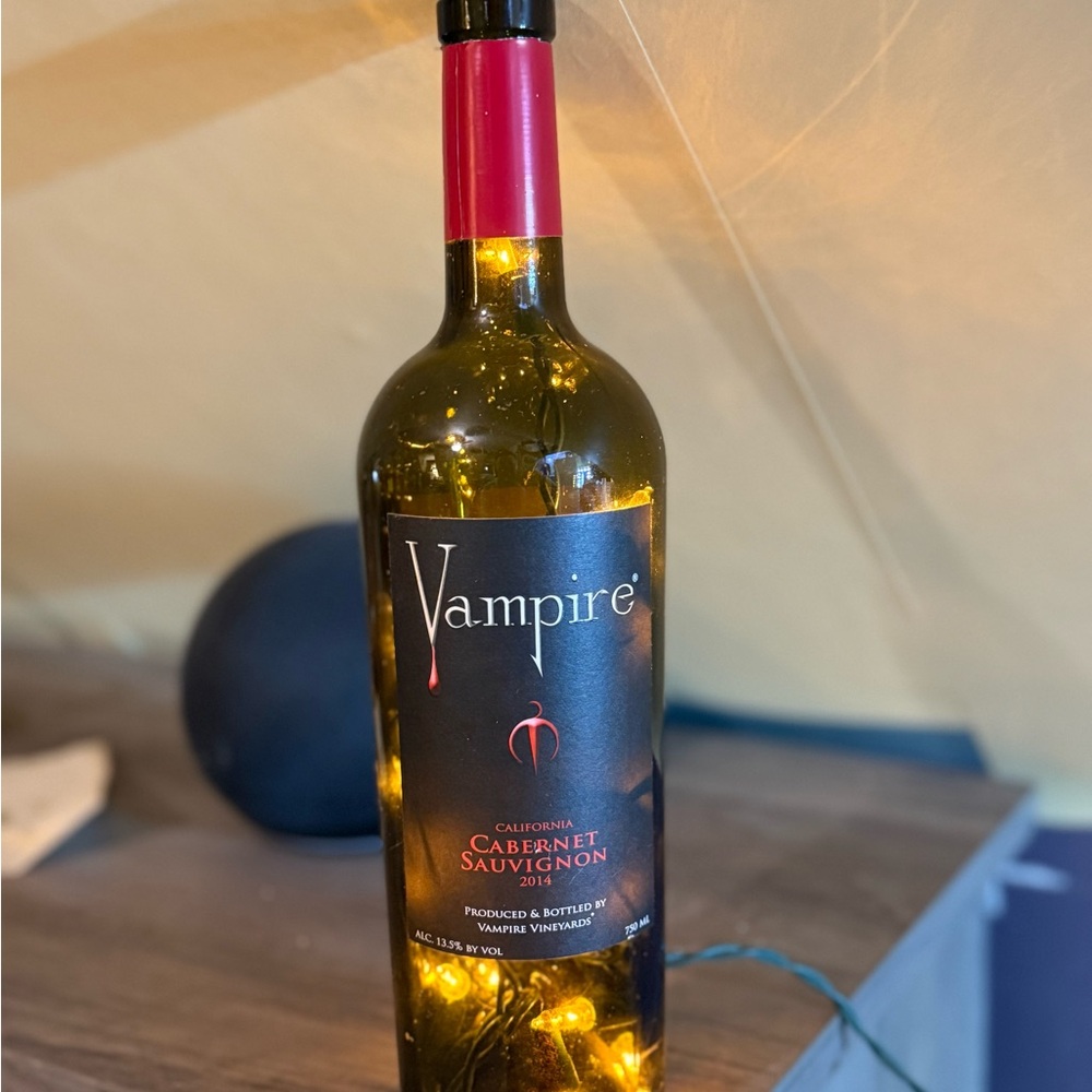 Lights in a Wine Bottle